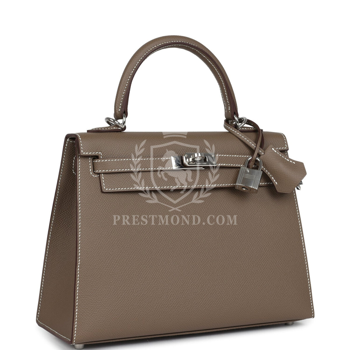 Hermes Kelly Sellier 25 Etoupe Epsom PHW — изображение 2