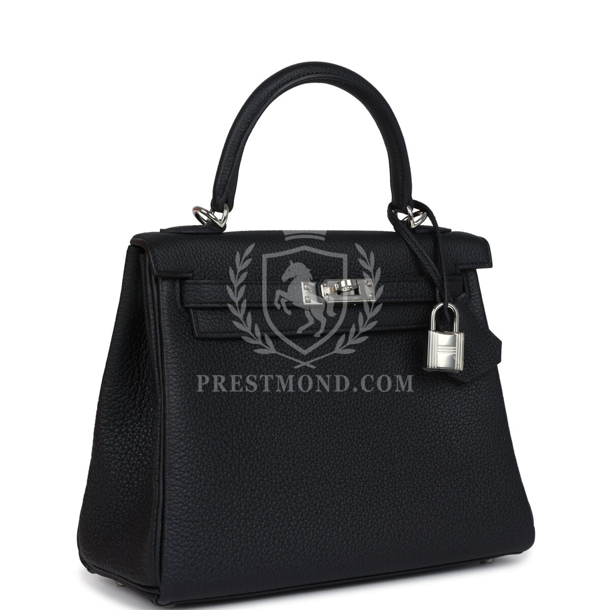 Hermes Kelly Retourne 25 Black Togo PHW — изображение 2
