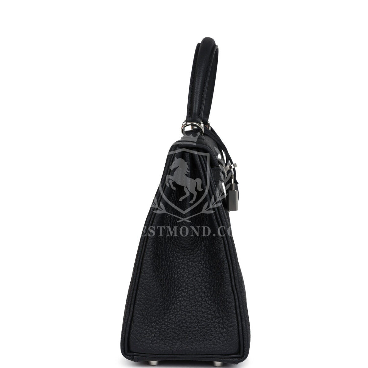 Hermes Kelly Retourne 25 Black Togo PHW — изображение 3