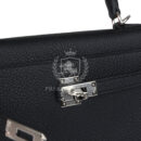 Hermes Kelly Retourne 25 Black Togo PHW
