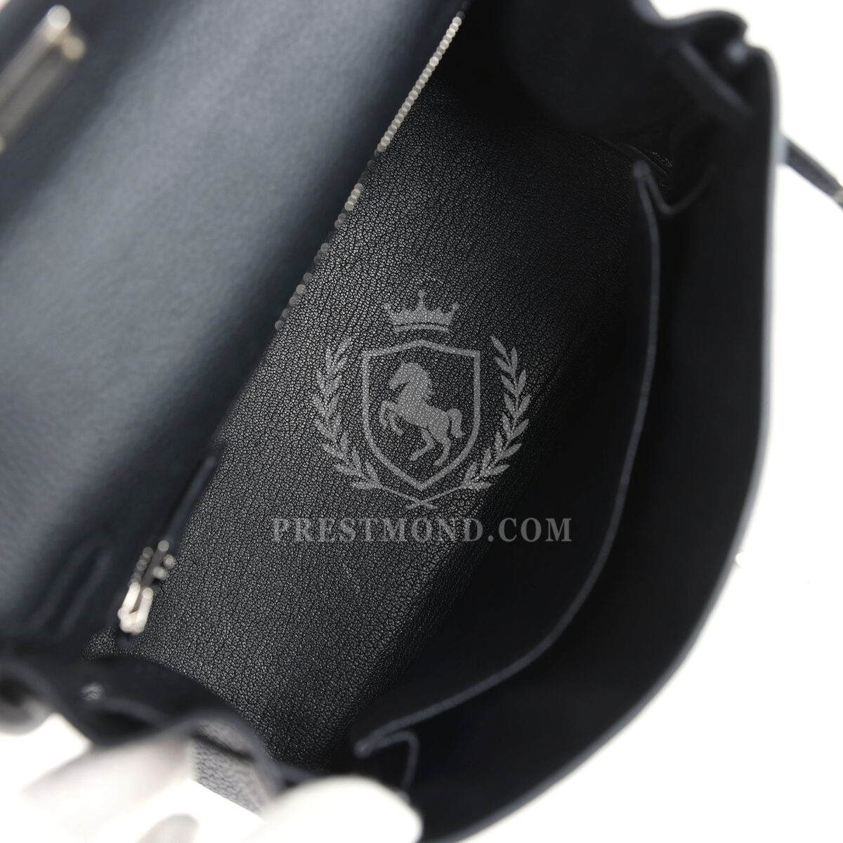 Hermes Kelly Retourne 25 Black Togo PHW — изображение 8
