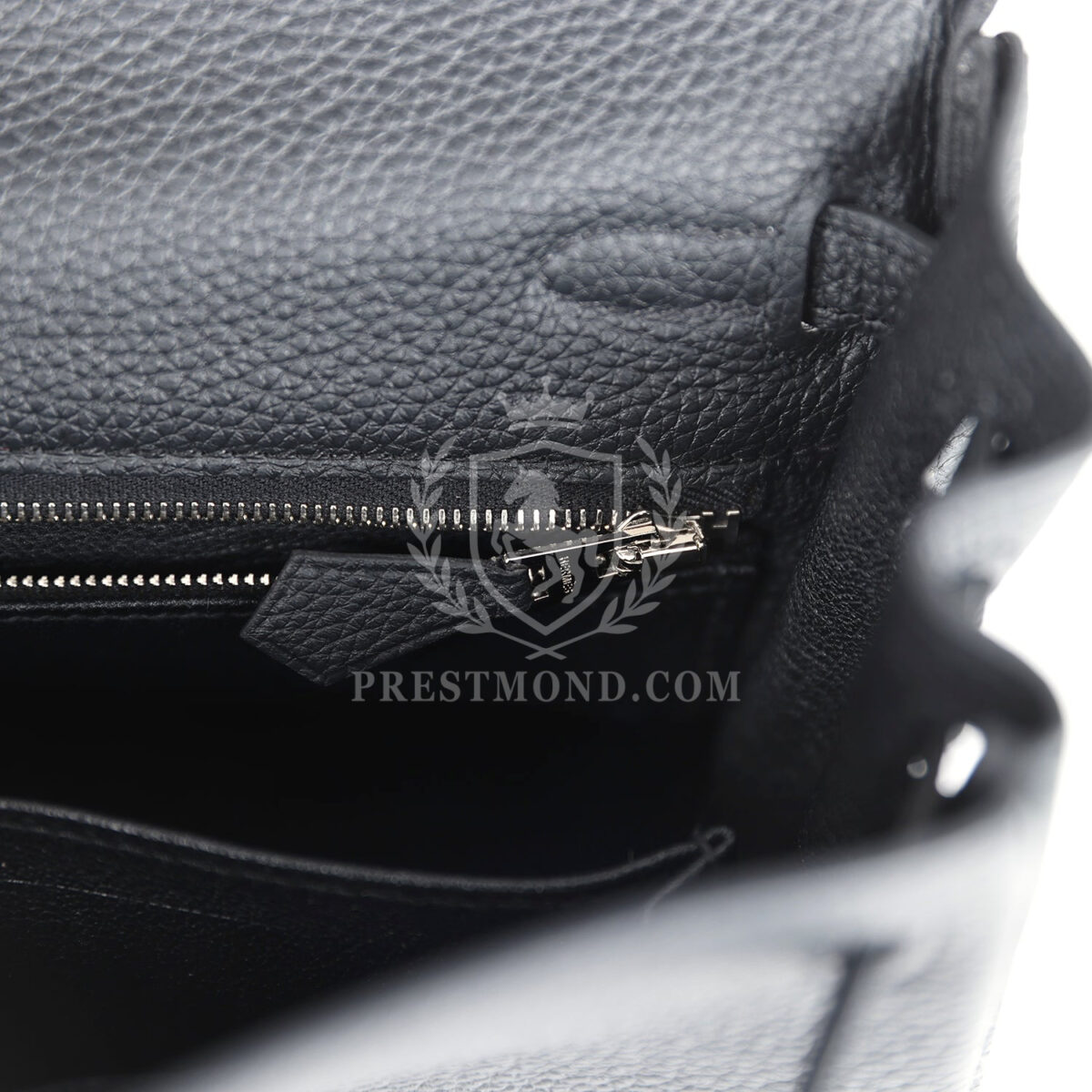 Hermes Kelly Retourne 25 Black Togo PHW — изображение 9