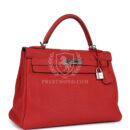 Hermes Kelly Retourne 32 Geranium Togo PHW