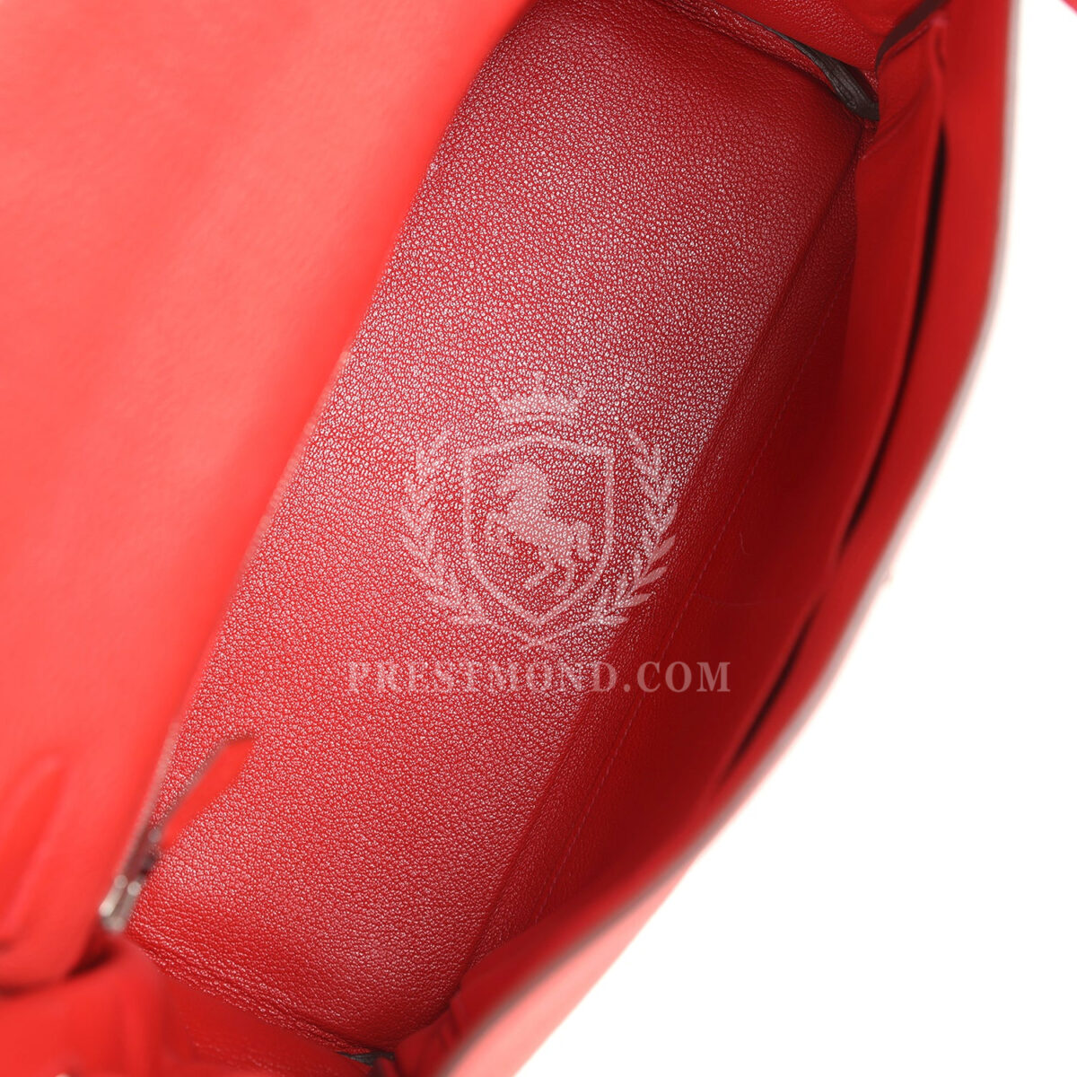 Hermes Kelly Retourne 32 Geranium Togo PHW — изображение 7
