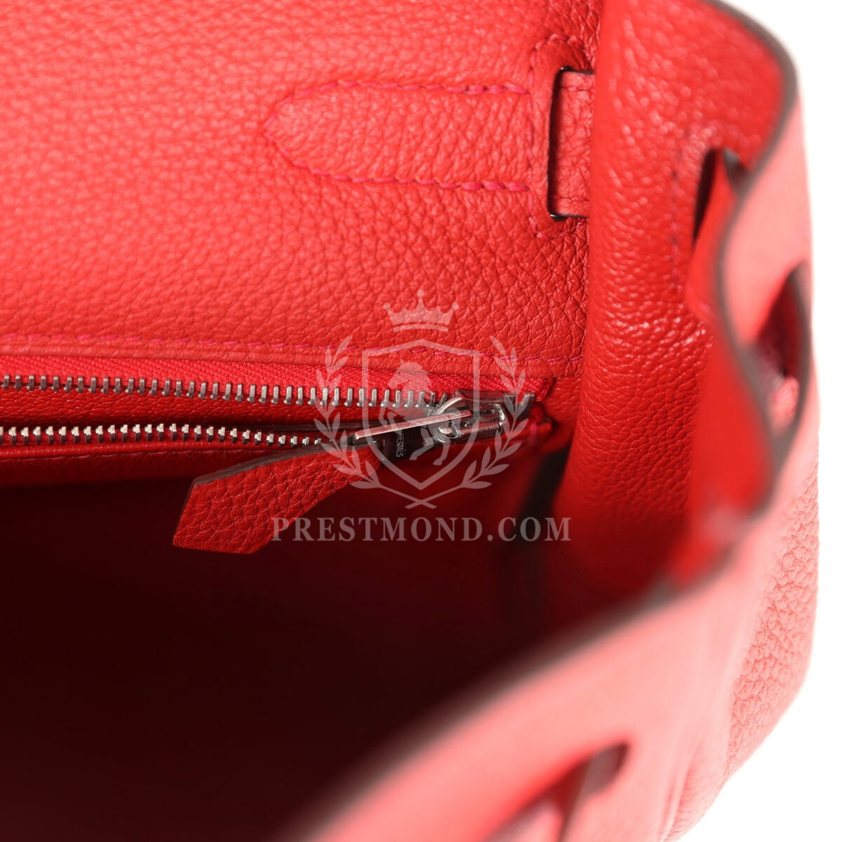 Hermes Kelly Retourne 32 Geranium Togo PHW — изображение 8