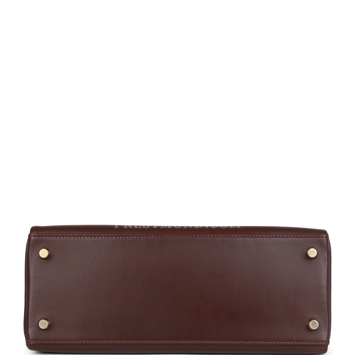 Vintage Hermes Kelly Retourne 28 Noisette Box GHW — изображение 6