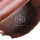Vintage Hermes Kelly Retourne 28 Noisette Box GHW