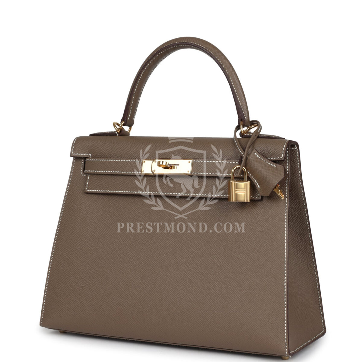 Hermes Kelly Sellier 28 Etoupe Epsom GHW — изображение 5