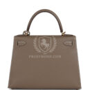 Hermes Kelly Sellier 28 Etoupe Epsom GHW