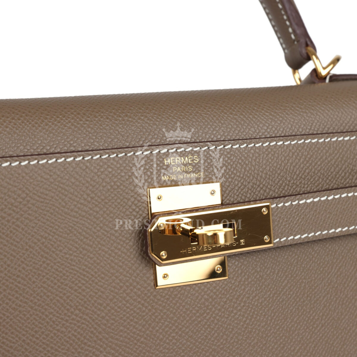 Hermes Kelly Sellier 28 Etoupe Epsom GHW — изображение 7