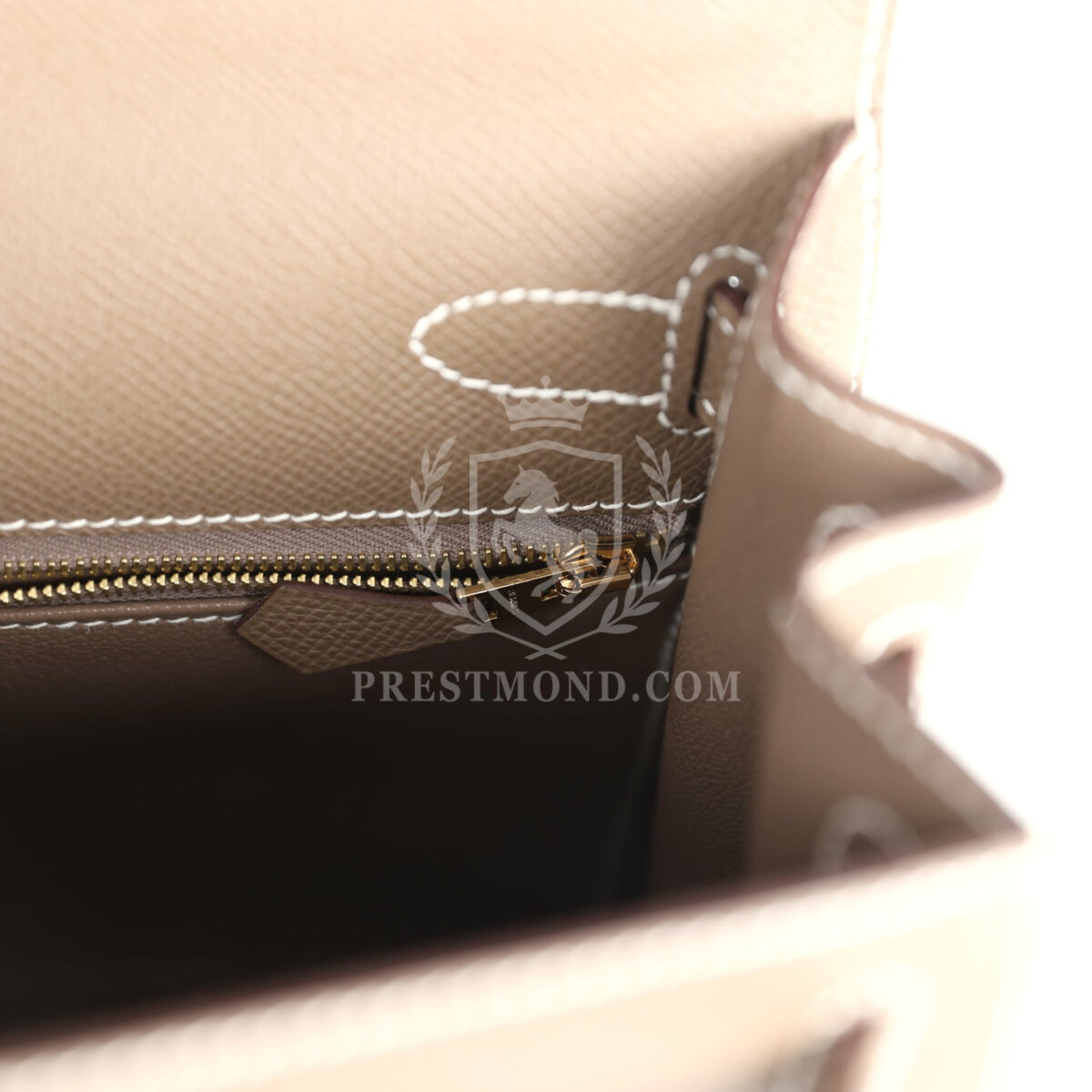 Hermes Kelly Sellier 28 Etoupe Epsom GHW — изображение 9