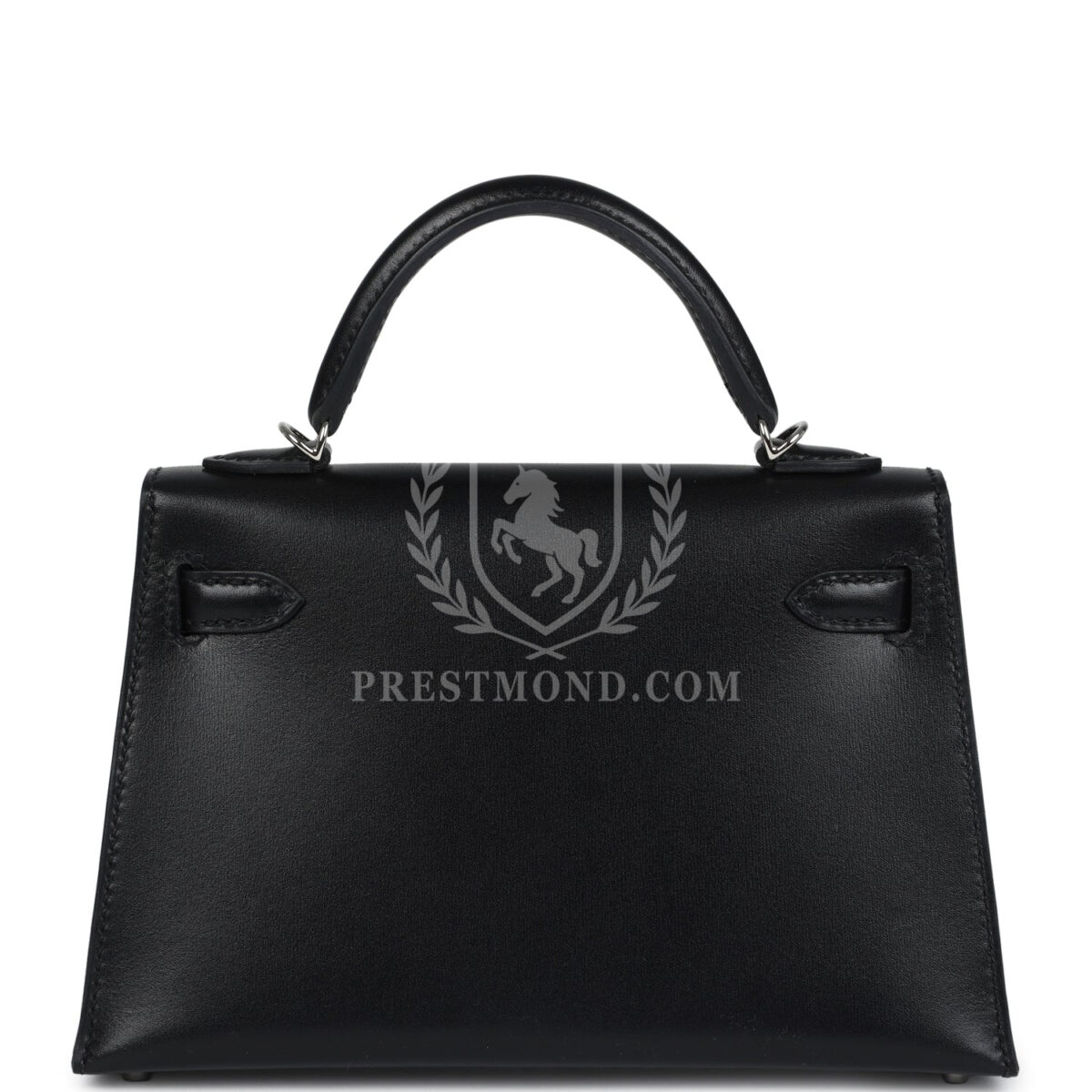 Hermes Kelly Sellier 20 Clouté Black Box PHW — изображение 5