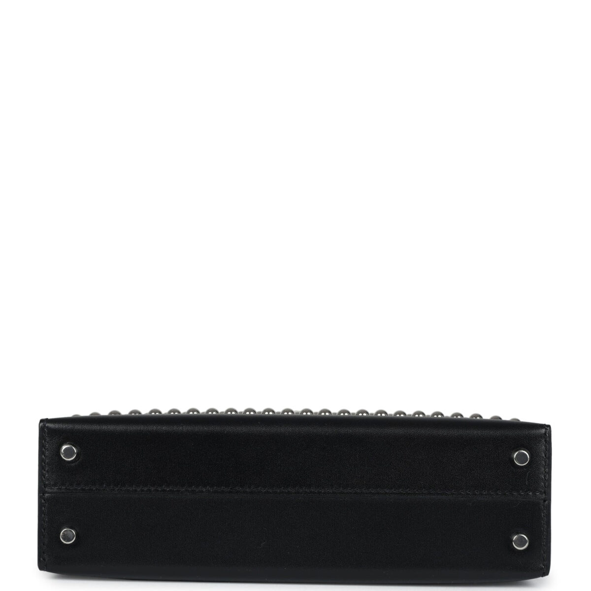 Hermes Kelly Sellier 20 Clouté Black Box PHW — изображение 6