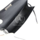 Hermes Kelly Sellier 20 Clouté Black Box PHW