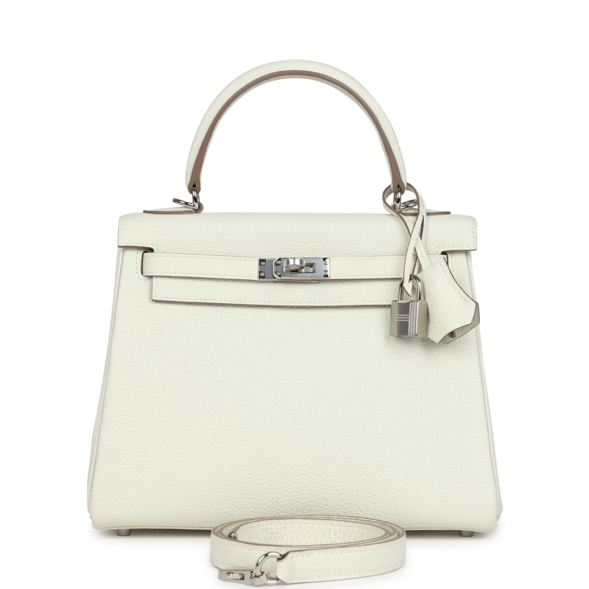 Hermes Kelly Retourne 25 Mushroom Togo PHW