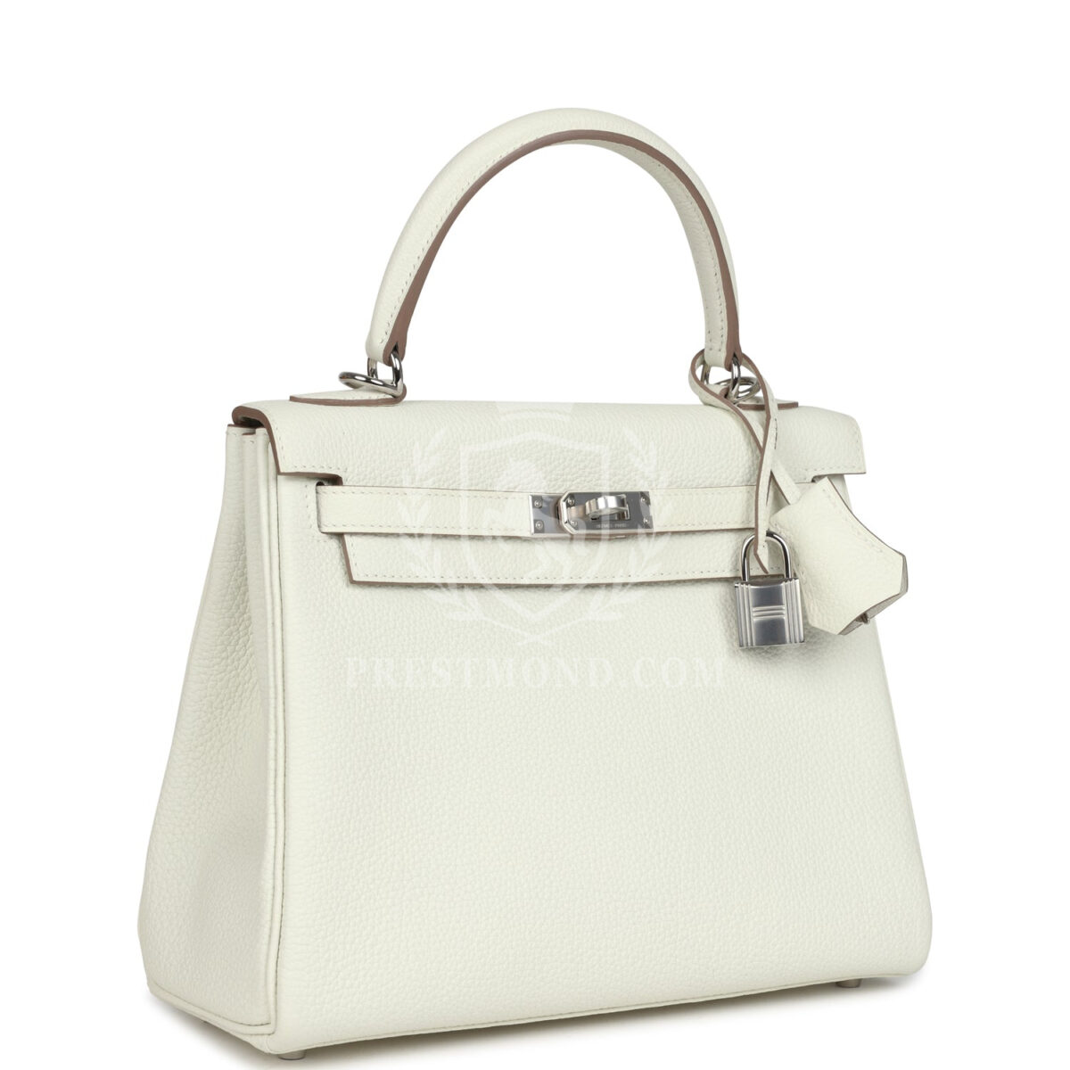 Hermes Kelly Retourne 25 Mushroom Togo PHW — изображение 2