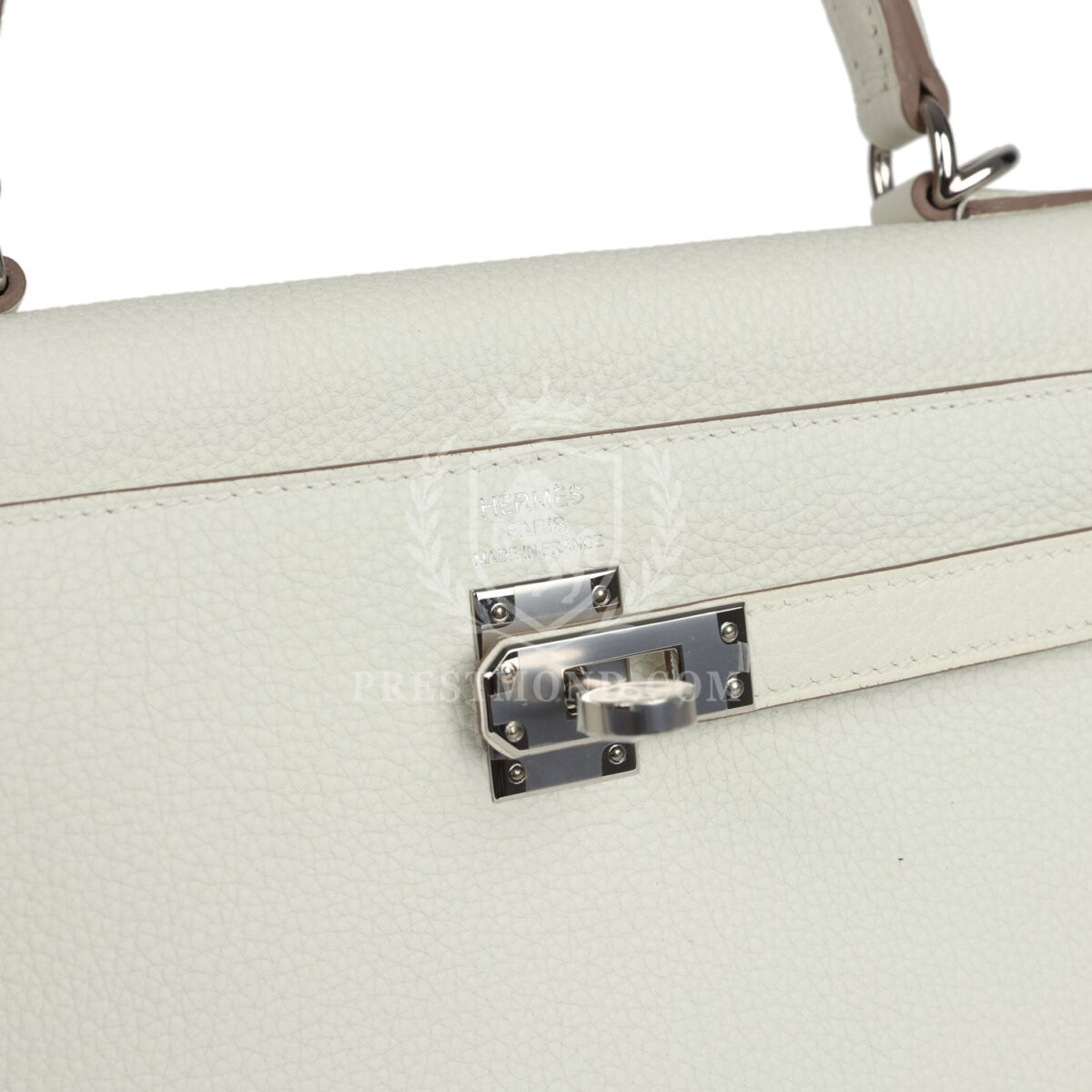 Hermes Kelly Retourne 25 Mushroom Togo PHW — изображение 7