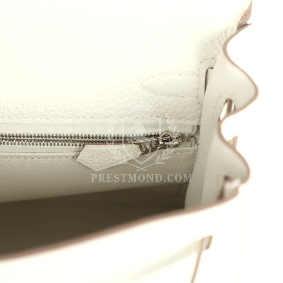 Hermes Kelly Retourne 25 Mushroom Togo PHW — изображение 9