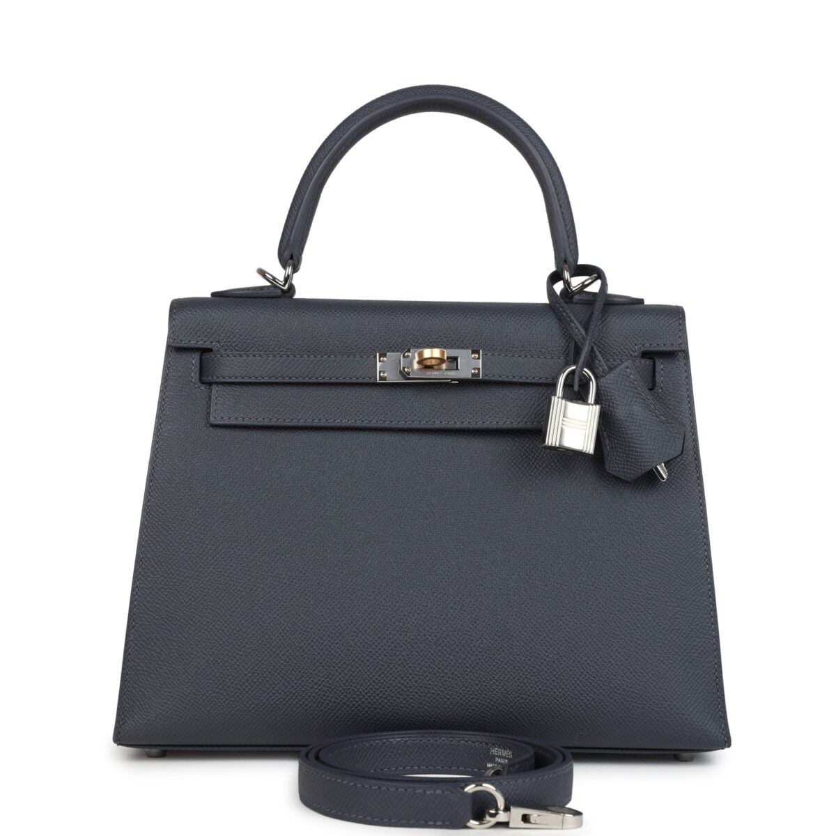 Hermes Kelly Sellier 25 Ardoise Epsom EHW