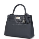 Hermes Kelly Sellier 25 Ardoise Epsom EHW