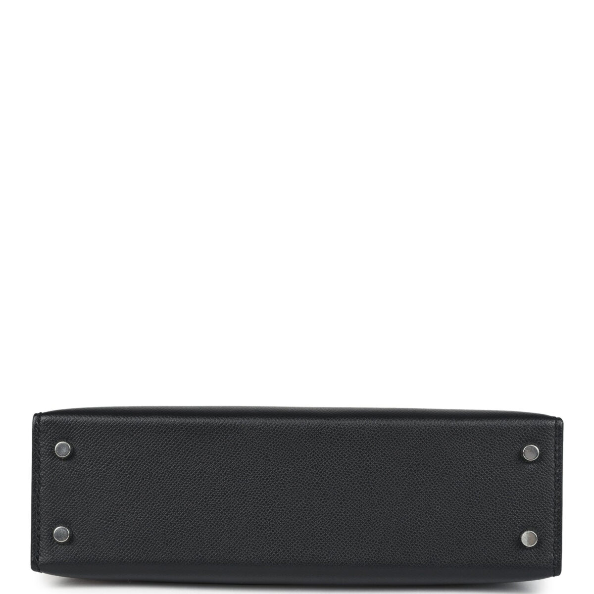 Hermes Kelly Sellier 20 Black Madame and Shiny Varanus Lizard Touch PHW — изображение 6