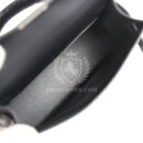 Hermes Kelly Sellier 20 Black Madame and Shiny Varanus Lizard Touch PHW