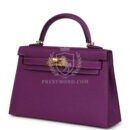 Hermes Kelly Sellier 20 Anemone Epsom GHW