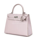 Hermes Kelly Sellier 25 Mauve Pale Epsom PHW