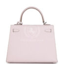 Hermes Kelly Sellier 25 Mauve Pale Epsom PHW