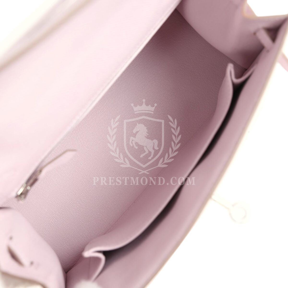 Hermes Kelly Sellier 25 Mauve Pale Epsom PHW — изображение 8