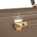 Hermes Kelly Sellier 28 Etoupe Epsom GHW