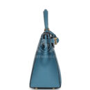 Hermes Kelly Sellier 28 Blue Jean Epsom GHW
