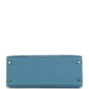 Hermes Kelly Sellier 28 Blue Jean Epsom GHW