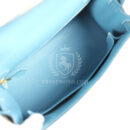 Hermes Kelly Sellier 28 Blue Jean Epsom GHW