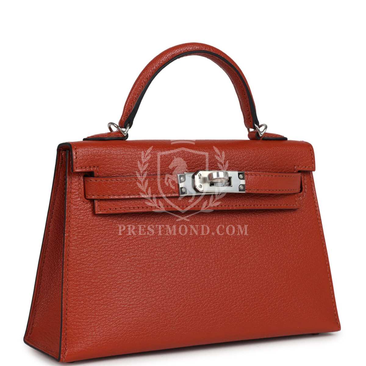 Hermes Kelly Sellier 20 Cuivre Chevre Mysore PHW — изображение 2
