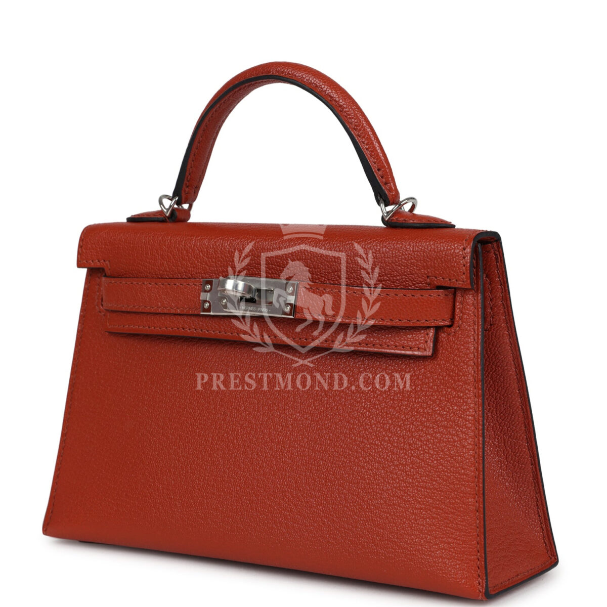 Hermes Kelly Sellier 20 Cuivre Chevre Mysore PHW — изображение 5