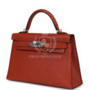 Hermes Kelly Sellier 20 Cuivre Chevre Mysore PHW
