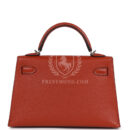 Hermes Kelly Sellier 20 Cuivre Chevre Mysore PHW