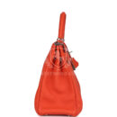 Hermes Kelly Retourne 35 Orange Poppy Togo PHW