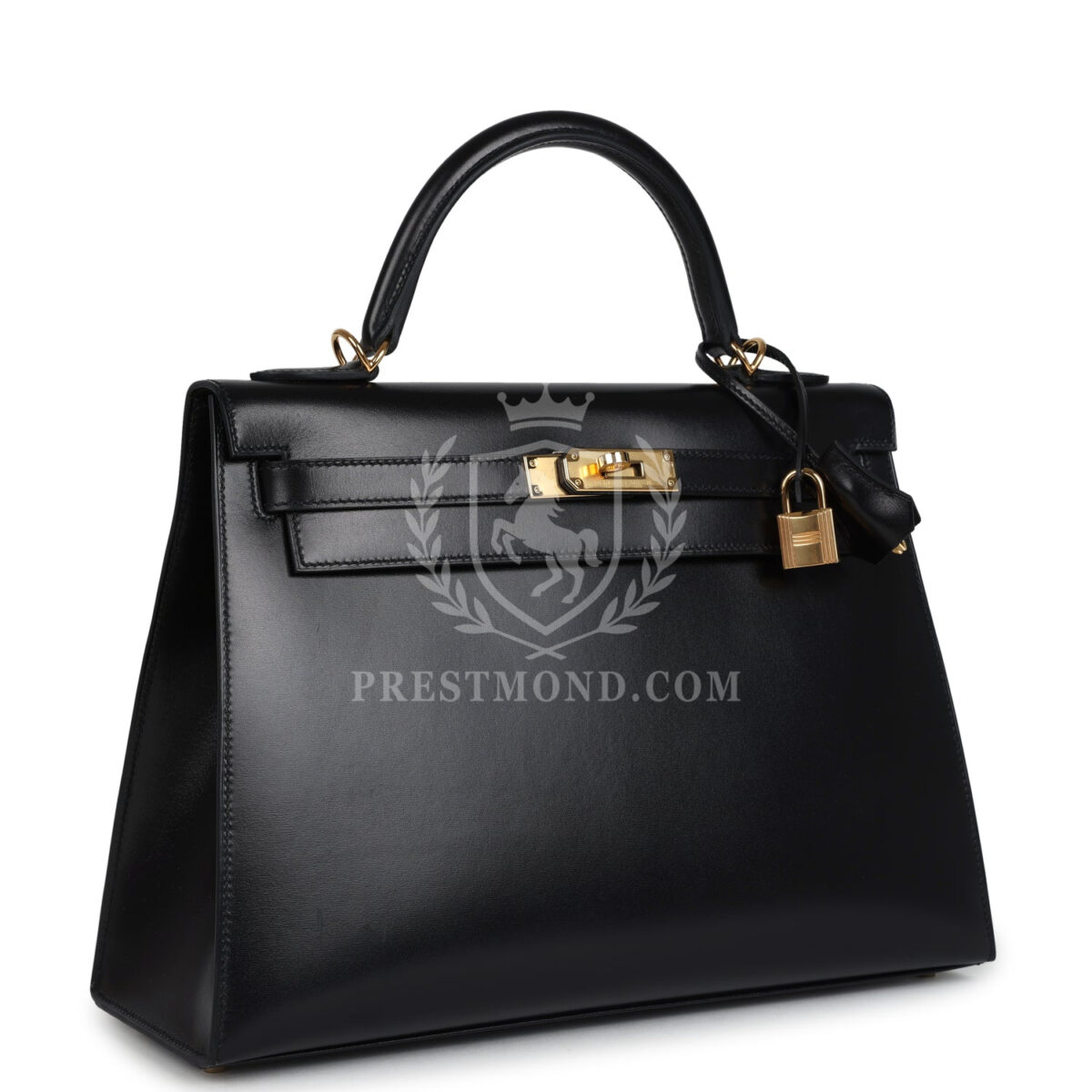 Hermes Kelly Sellier 32 Black Box GHW — изображение 2