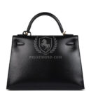 Hermes Kelly Sellier 32 Black Box GHW