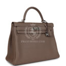 Hermes Kelly Retourne 35 Etoupe Togo PHW