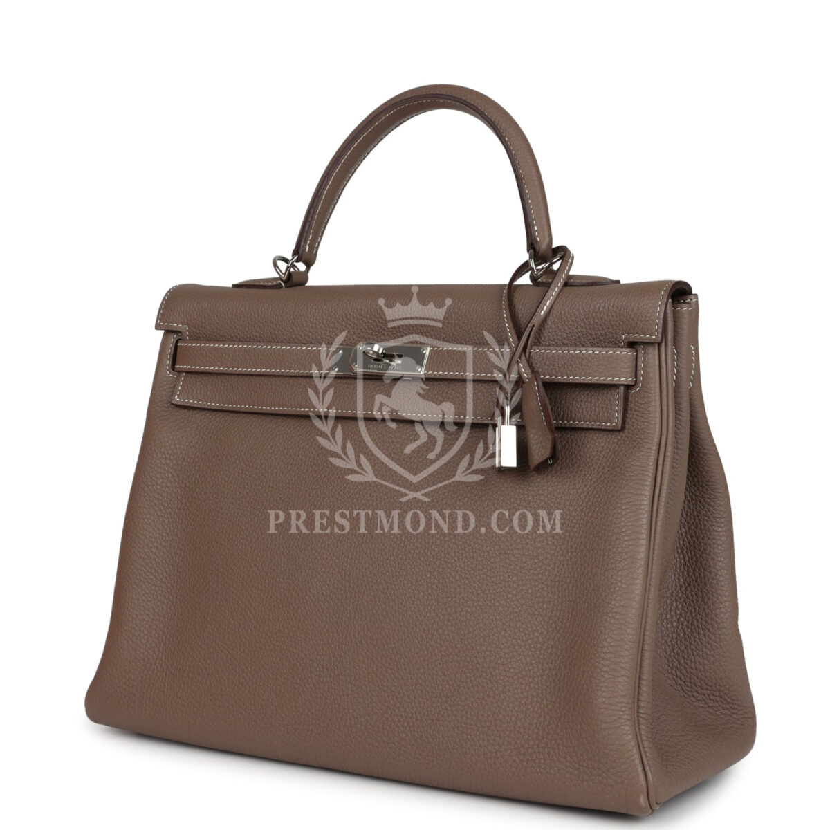 Hermes Kelly Retourne 35 Etoupe Togo PHW — изображение 5