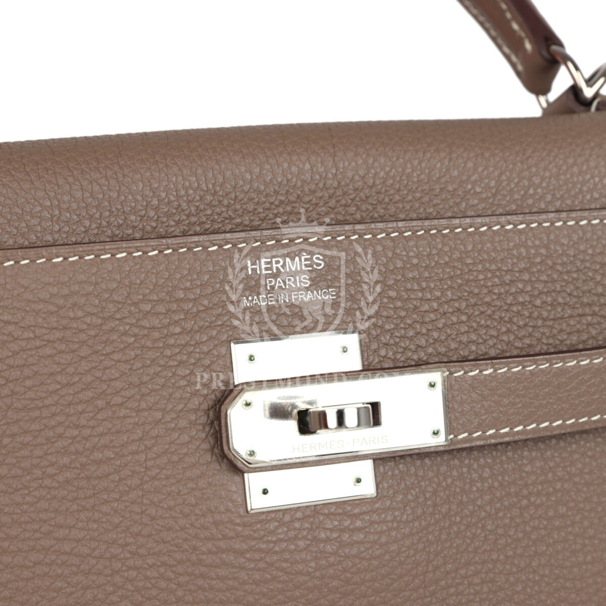 Hermes Kelly Retourne 35 Etoupe Togo PHW — изображение 7