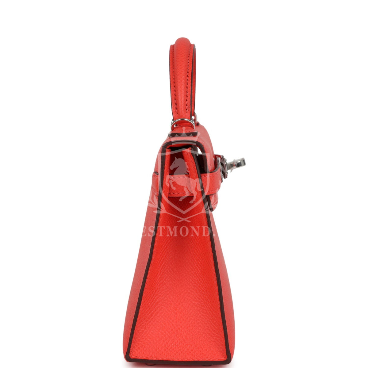 Hermes Kelly Sellier 20 Orange Field Epsom PHW — изображение 4
