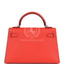 Hermes Kelly Sellier 20 Orange Field Epsom PHW