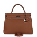 Hermes Kelly Retourne 35 Gold Togo PHW