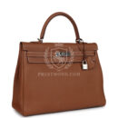 Hermes Kelly Retourne 35 Gold Togo PHW