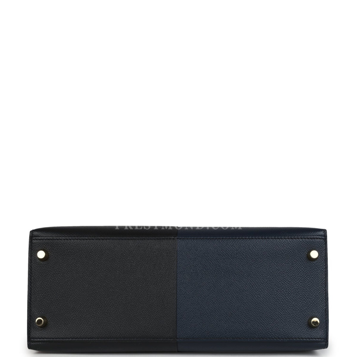Hermes Kelly Sellier 28 Casaque Bleu Indigo and Black Epsom GHW — изображение 6