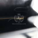 Vintage Hermes Kelly Sellier 35 Black Box GHW